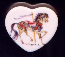 Heart Magnet Blue