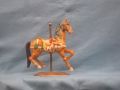 Tan Dentzel Style Carousel Horse