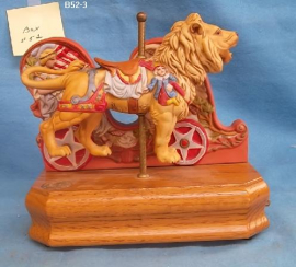 T. Fraley Lion with Chariot Side