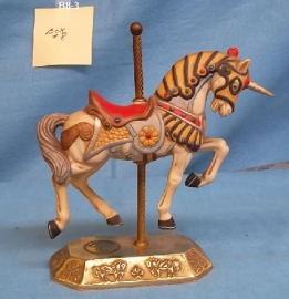 Armored Carousel Horse/ Unicorn