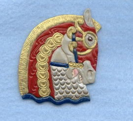 Stein Goldstein Armored Horse Head