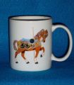 Mug-Brown Horse