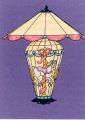 Tiffiny Style carousel lamp