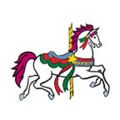 Temporary Carousel Horse Tattoo